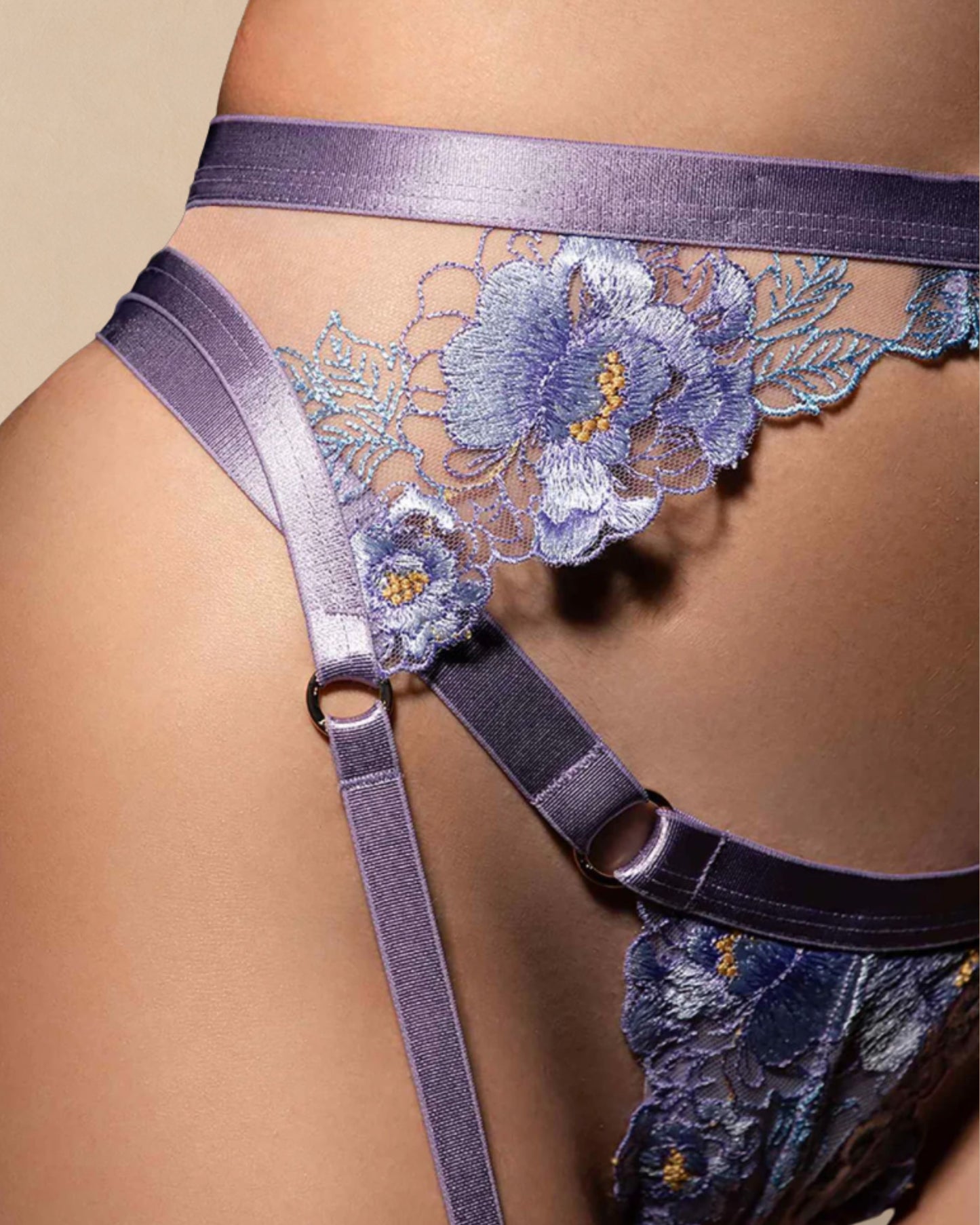 CANDY · Tanga mini de encaje