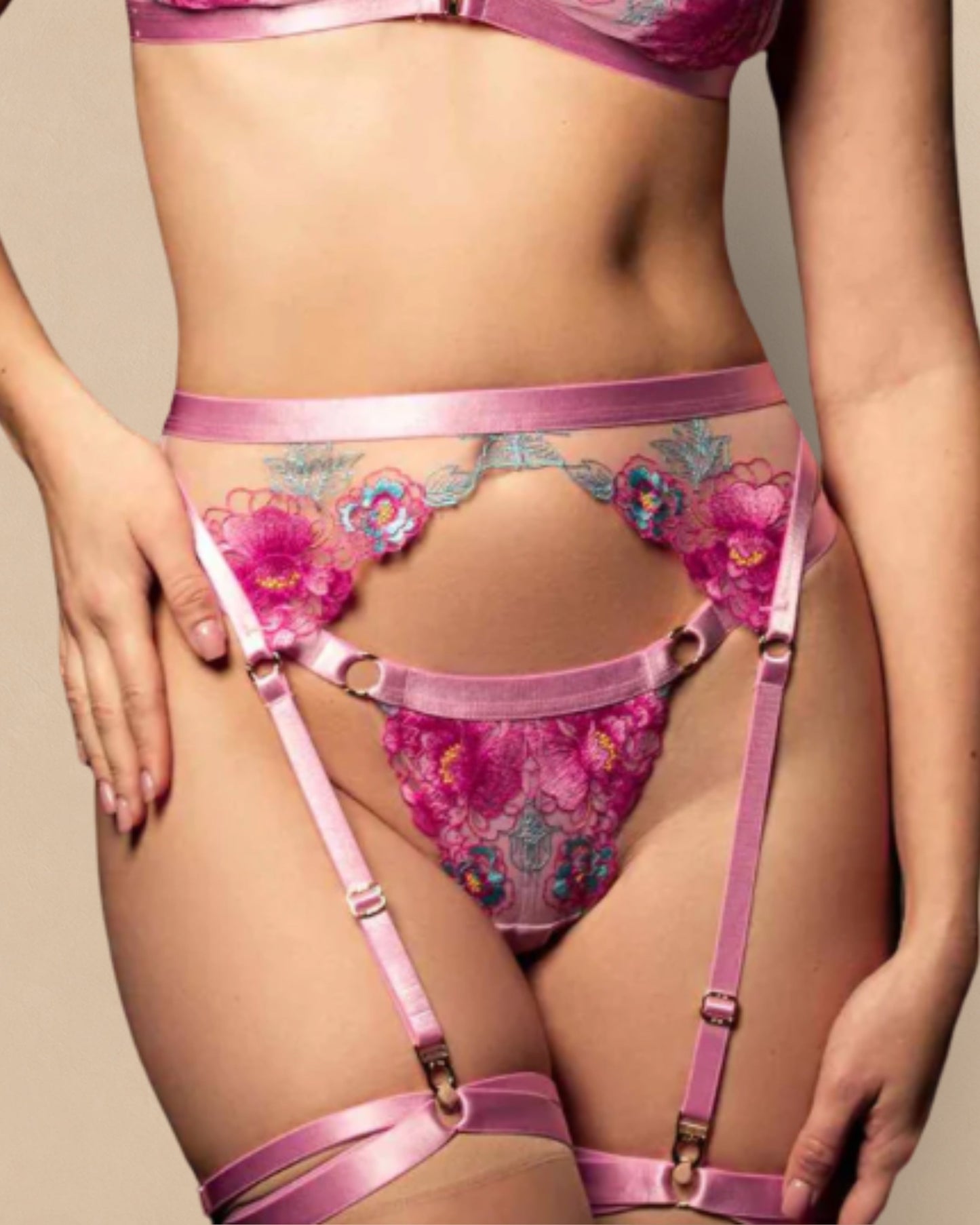 CANDY · Tanga de encaje